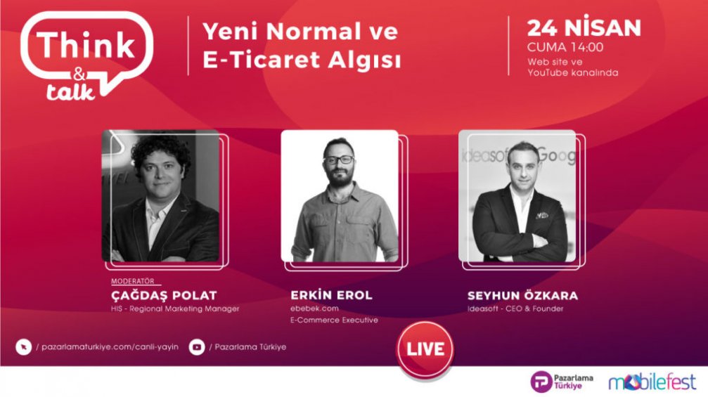 ''Yeni Normal ve E-Ticaret Algısı'' Konseptli 3. Think & Talk Etkinliğinde Neler Konuşuldu?