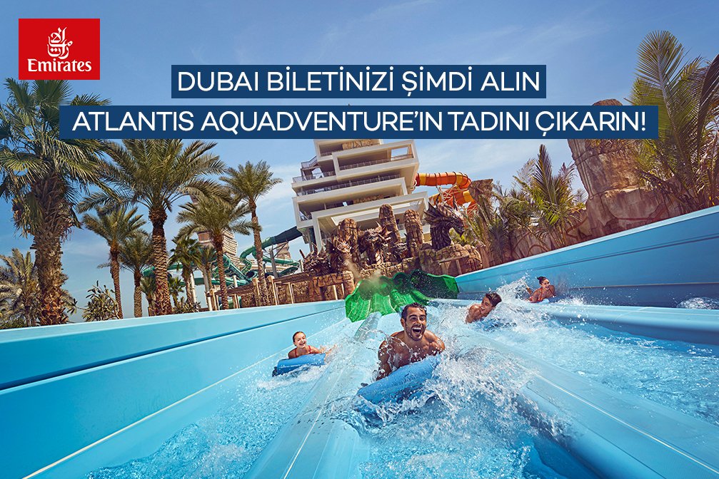 Emirates’ten Atlantis Aquaventure Kampanyası