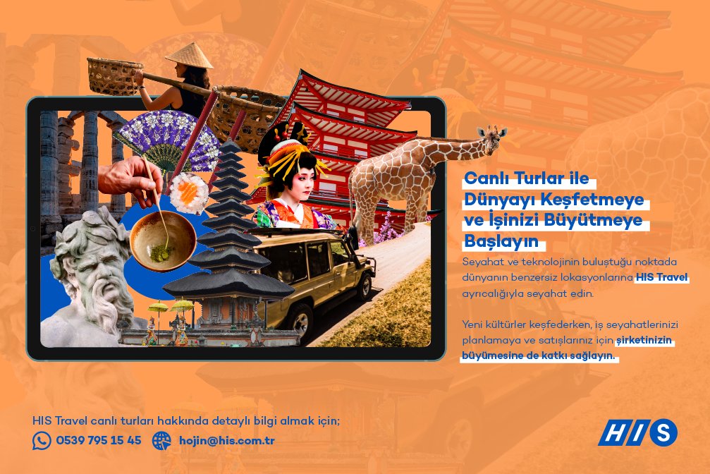 Yenilikçi-Mobil Seyahat: HIS Travel’dan Sanal Tur Hizmeti