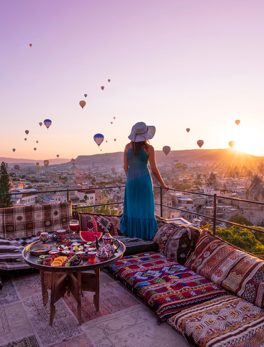 1 Gece Konaklama ve Balon Turu Dahil