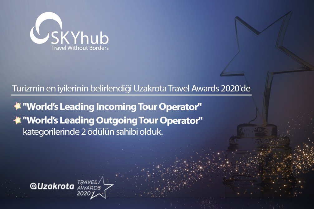 SKYhub, Uzakrota Travel Awards 2020'de 2 Ödülün Sahibi Oldu