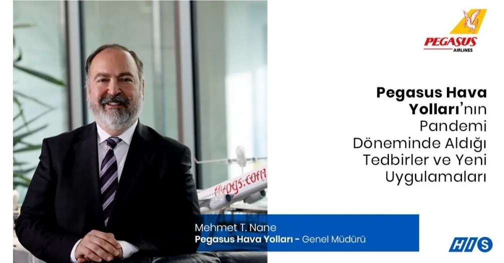 Mehmet T. Nane ile Pegasus Hava Yolları’nın Yeni Uygulamalarına ve Pandemi Sürecine Dair Röportaj Gerçekleştirdik