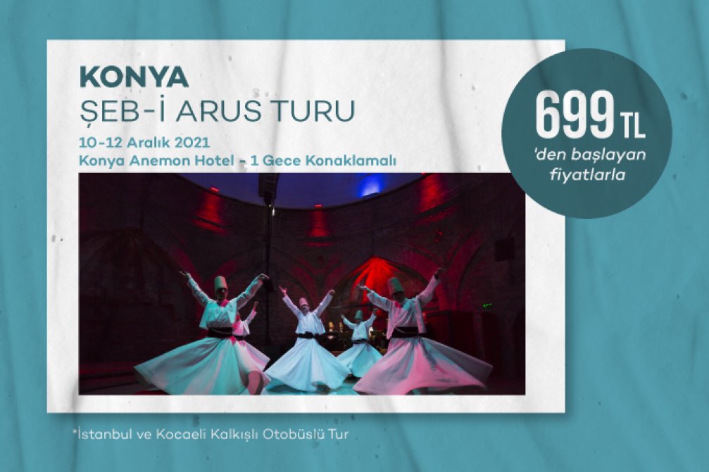 HIS Travel ile Konya Şeb-i Arus Turu Başlıyor